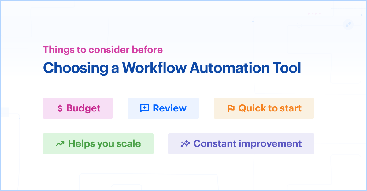 How To Choose The Best Workflow Automation Software In 2023